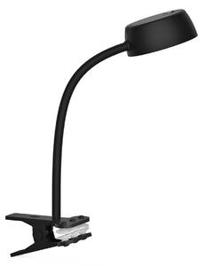 TOP-LIGHT Stolní LED lampa s klipem OLIVIA KL C, 4,5W, teplá bílá, černá Olivia KL C