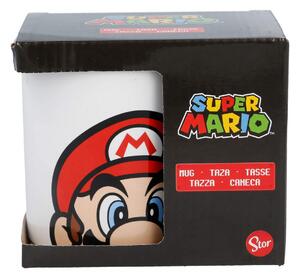 Hrnek Super Mario Bílý Keramický Červený (350 ml)