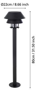 Eglo 900803 - Venkovní lampa CHIAPPERA 1xE27/40W/230V 80 cm IP65