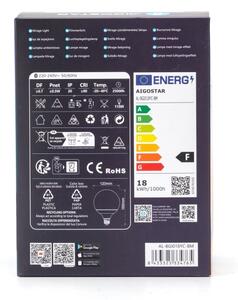 LED RGBW Stmívatelná žárovka MESH G120 E27/18W/230V 6500K + DO - Aigostar