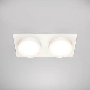 MAYTONI Vestavné svítidlo Hoop GX53x2 15W IP 20 DL086-02-GX53-SQ-W