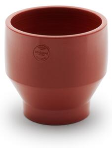 Venkovní květináč Edge Pot Burned Red L Skagerak