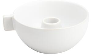 Svícen ve tvaru misky Ljusskal White 12 cm Ernst