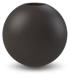 Kulatá váza Ball Black 20 cm COOEE Design