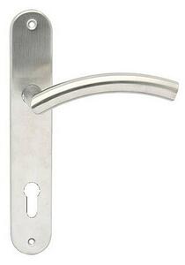 Dveřní kování COBRA PAOLA (IN), klika-klika, Otvor pro obyčejný klíč BB, COBRA IN (nerez), 90 mm