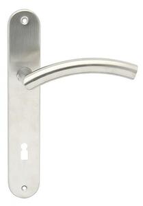 Dveřní kování COBRA PAOLA (IN), klika-klika, Otvor pro obyčejný klíč BB, COBRA IN (nerez), 72 mm