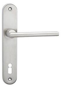 Dveřní kování COBRA PLAZA (IN), klika-klika, Otvor pro obyčejný klíč BB, COBRA IN (nerez), 90 mm