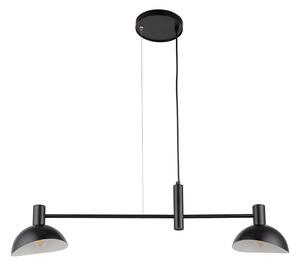 Lustr na lanku ARTIS 2xE14/40W/230V černá