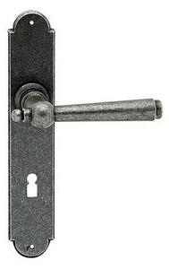 Dveřní kování COBRA HAMBURG (K), klika-klika, Otvor pro obyčejný klíč BB, COBRA K (kované kování), 72 mm