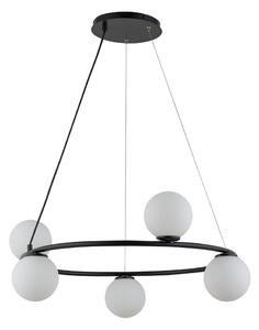Lustr na lanku GAMA 5xG9/12W/230V černá