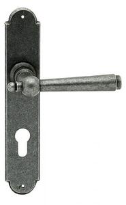 Dveřní kování COBRA HAMBURG (K), klika-klika, Otvor pro obyčejný klíč BB, COBRA K (kované kování), 72 mm