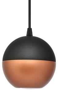 LED Lustr na lanku MIDWAY 3xGU10/4,8W/230V černá/měděná