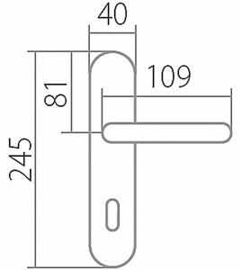 Dveřní kování TWIN ELEGANT BA 1220 (NI-SAT), klika-klika, Otvor pro obyčejný klíč BB, Twin NI-SAT (nikl matný), 72 mm