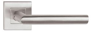 Dveřní kování TWIN DUO HR H 1355 M3 (E), klika/klika, hranatá rozeta, Hranatá rozeta s otvorem pro obyčejný klíč BB, Twin E (nerez matná)
