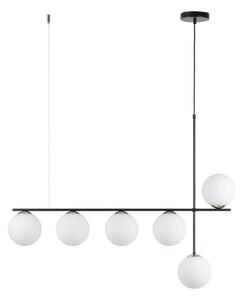 Lustr na lanku SILIA 6xG9/12W/230V černá