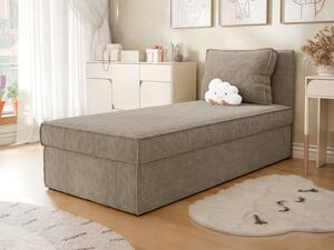 Jednolůžková kontinentální postel Figred Sztruks, Potah: Poso 02, Rozměr postele: 90x200 cm 5903211508851