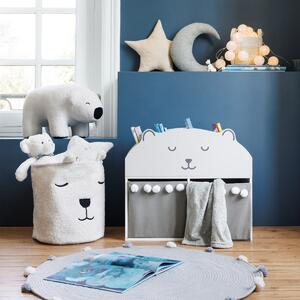 Atmosphera for Kids Puf pro děti lední medvěd 30 x 60 cm