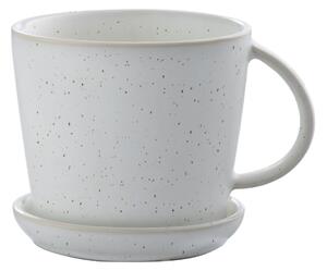 Šálek s podšálkem Ernst Beige Dots 8,5 cm Ernst