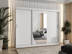 Šatní skříň Grilion 250, Barva: bílá, Zásuvky: Ne 5903211418419