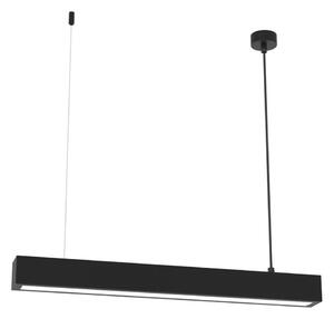 Lustr na lanku LUNGO T8 1xG13/9W/230V černá