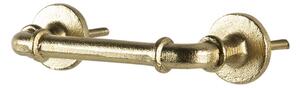 Zlaté litinové madlo Filippus – 13x4x3 cm