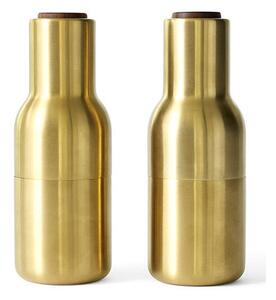 Mlýnky Bottle Brushed Brass – set 2 ks Audo Copenhagen