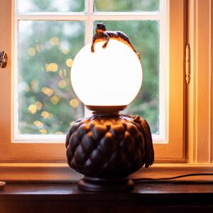 By Rydéns Stolní lampa Rydens Viva La Diva, černá, výška 45 cm, Černá, Obývací pokoj / jídelna, Keramika, Design