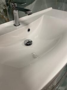 Kingsbath Vanessa White 90 koupelnová skříňka s umyvadlem