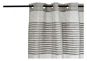 Gift Decor Záclona Pruhy Tmavě šedá 6 kusů (140 x 0,1 x 260 cm)