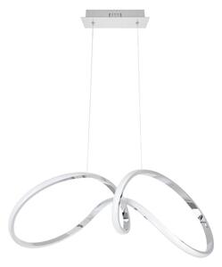 LED Lustr na lanku TESORO LED/48W/230V lesklý chrom