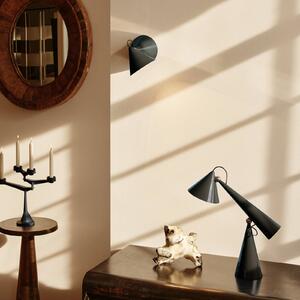 Tom Dixon LED nástěnné světlo Pose, zelené, 21 cm, plast, stmívatelný, Zelená, Obývací pokoj / jídelna, kov, Design, Nástěnné svítidlo
