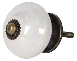 Porcelánová perleťová knopka – 4x4 cm