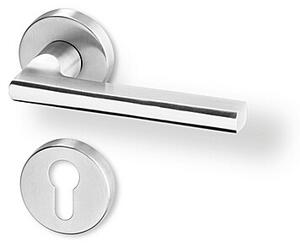 Dveřní kování ACT Element PullBloc R (NEREZ), klika-klika, Otvor pro obyčejný klíč BB