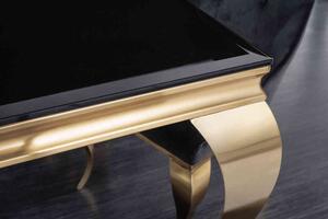 Invicta interior Jídelní stůl Modern Barock 180cm opál, černá/zlatá 42309