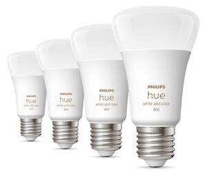 SADA 4x LED Stmívatelná žárovka Philips Hue WACA E27/6,5W/230V 2000-6500K