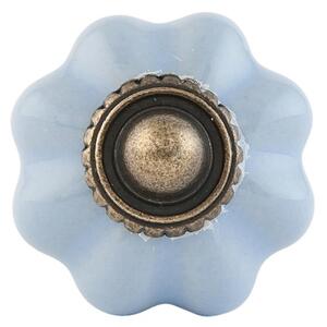 Keramická úchytka Cathelijne světle modrá – 3 cm