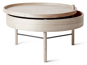 Stolek Turning Table White Oak 65 cm Audo Copenhagen