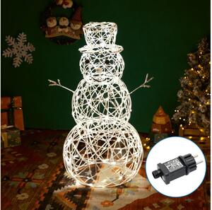 Aigostar-LED Venkovní vánoční dekorace LED/3,6W/31/230V 2700K 60cm IP44 sněhulák