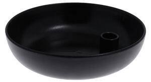 Keramický svícen Lidatorp Glossy Black M Storefactory Scandinavia