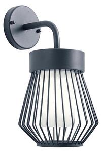 Redo 9843 - Venkovní nástěnná lampa TITTI 1xE27/42W/230V IP44 antracit