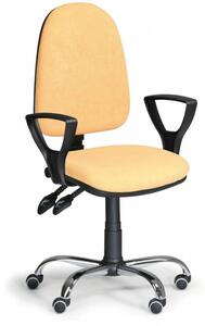 Kancelářská židle Torino Biedrax Z9647ZL s područkami a chromovaným křížem