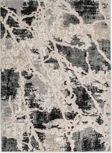 Makro Abra Moderní kusový koberec 70914/24338 TANGO Abstraktní krémový / šedý Rozměr: 250x350 cm