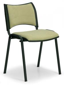 Konferenční čalouněná židle, zelená Biedrax Z9094Z