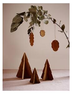 Dřevěné stromečky Teak Spruce Tree - set 3 ks Skagerak