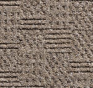 TIMZO Metrážový koberec A1 COLORO PLANET 9252 BARVA: Hnědá, ŠÍŘKA: 4 m