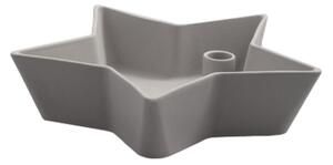 Keramický svícen Lidatorp Star Light Grey XL Storefactory Scandinavia