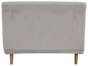 ROZKLÁDACÍ KŘESLO NA SPANÍ, textil, krémová MID.YOU - Online Only křesla & taburety, Online Only 4