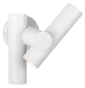 LED Venkovní nástěnné bodové svítidlo 2xLED/3W/230V 3000K IP44 bílá