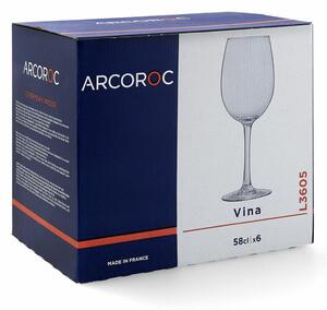 Sklenka na víno Arcoroc 6 kusů (58 cl)