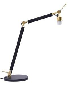 Azzardo AZ4188 stolní lampa Zyta S Table BK/GO tělo svítidla černá/zlatá